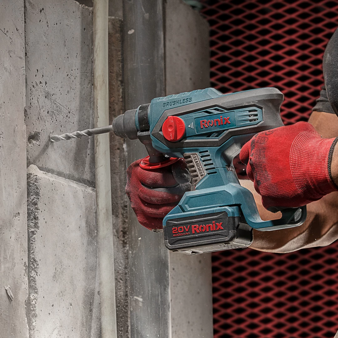 modeling-638054722878860173 بتن کن شارژی رونیکس RONIX مدل 8910