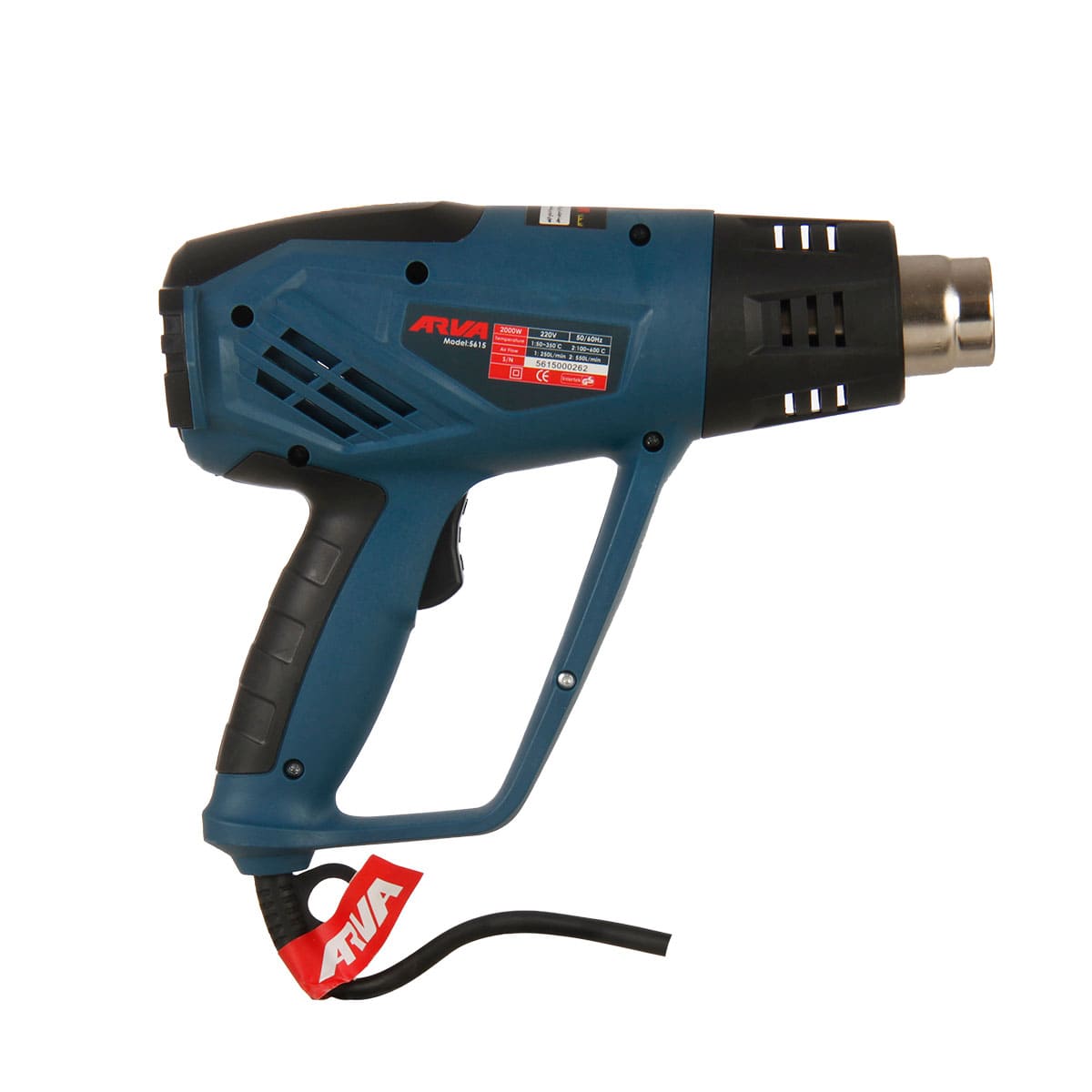 heat-gun-model-5615-2 سشوار صنعتی آروا ARVA مدل ۵۶۱۵