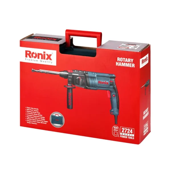 دریل بتن کن سه حالته رونیکس مدل 2724