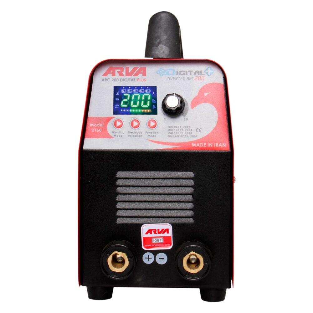 Inverter-welding-machine-model-2160-2-1000x1000 اینورتر جوشکاری Digital Plus ۲۰۰ مدل ۲۱۶۰ آروا ARVA