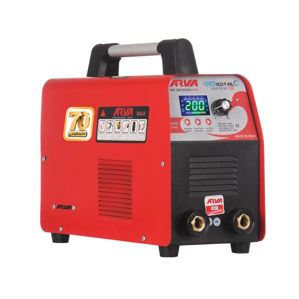 Inverter-welding-machine-model-2160-5-1000x1000 اینورتر جوشکاری Digital Plus ۲۰۰ مدل ۲۱۶۰ آروا ARVA