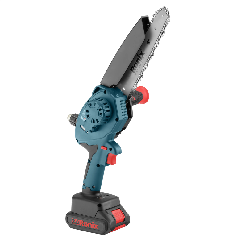 original-638989191725878882 اره زنجیری شارژی رونیکس RONIX مدل RH-8658 سایز ۲۰ سانت