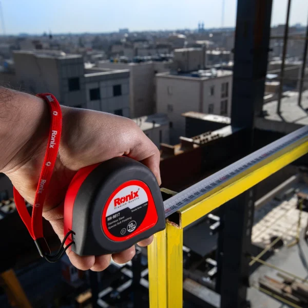 متر روکش دار رونیکس مدل RH-9017 طول 10 متر حین انجام کار