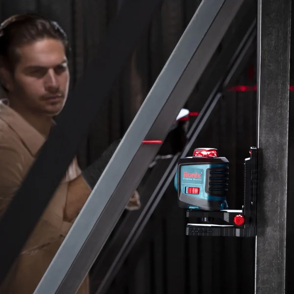 تراز لیزری رونیکس مدل RH-9504 دو خط ۳۶۰ درجه